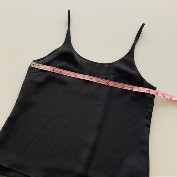 J Brand | Black Layered Camisole Tank Top XS - Picture 4 of 11